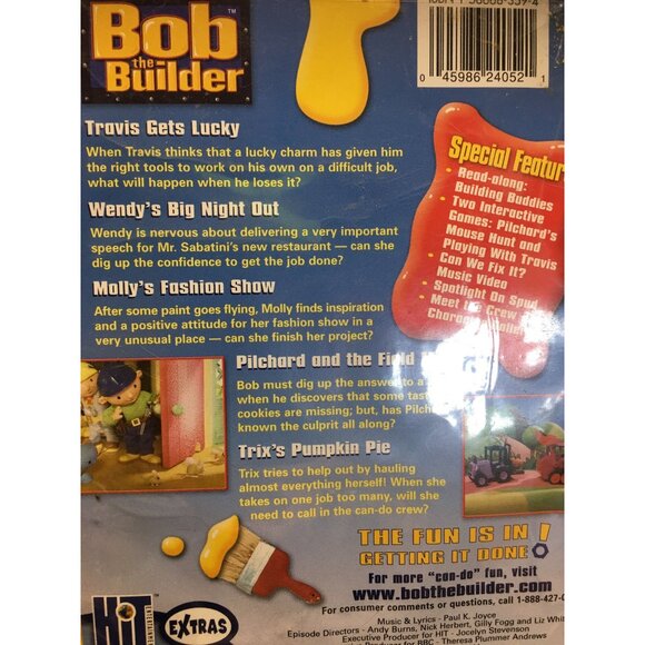 Bob the Builder: Getting the Job Done DVD - CASE ONLY - Picture 5 of 15